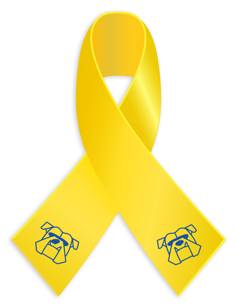 Yellow Veteran's ribbon